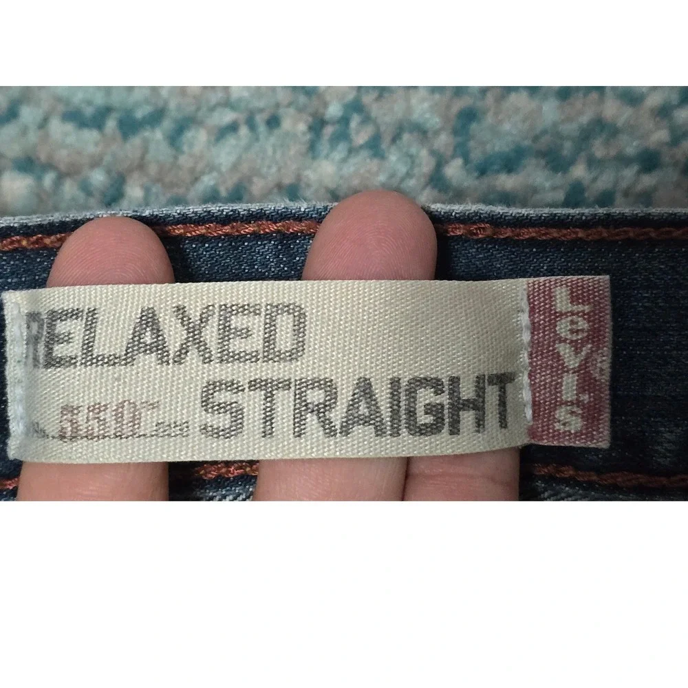 Levi's 559 Relaxed Straight Jeans Mens 40x32 Blue Good Denim 100% Cotton